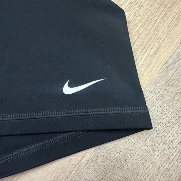 Nike Pro Dri-FIT Black Shorts with Blue Trim - Picture 4 of 4